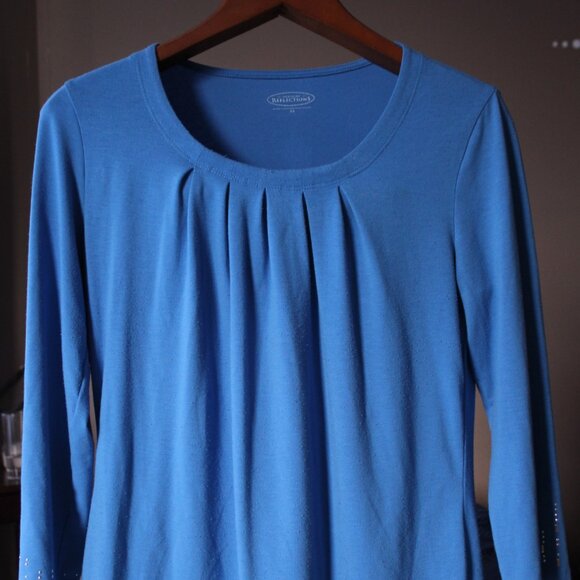 Northern reflections top, blue, size XS - Picture 2 of 6